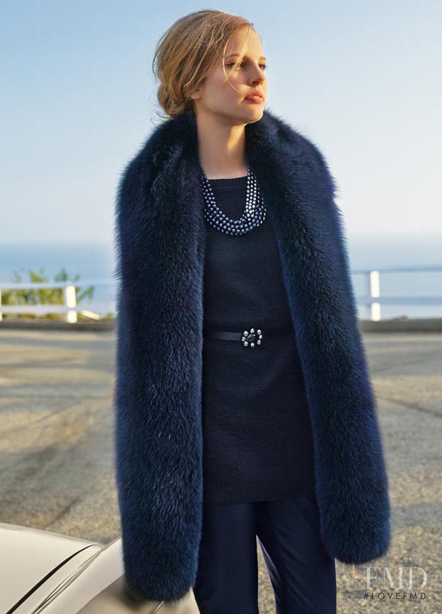 Elisabeth Erm featured in  the St. John lookbook for Autumn/Winter 2015