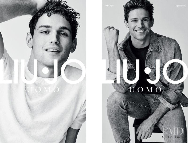 Giacomo Cavalli featured in  the Liu Jo Liu-Jo Uomo S/S 2019 advertisement for Spring/Summer 2019