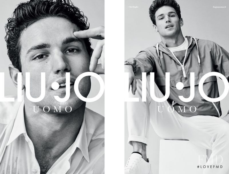 Giacomo Cavalli featured in  the Liu Jo Liu-Jo Uomo S/S 2019 advertisement for Spring/Summer 2019