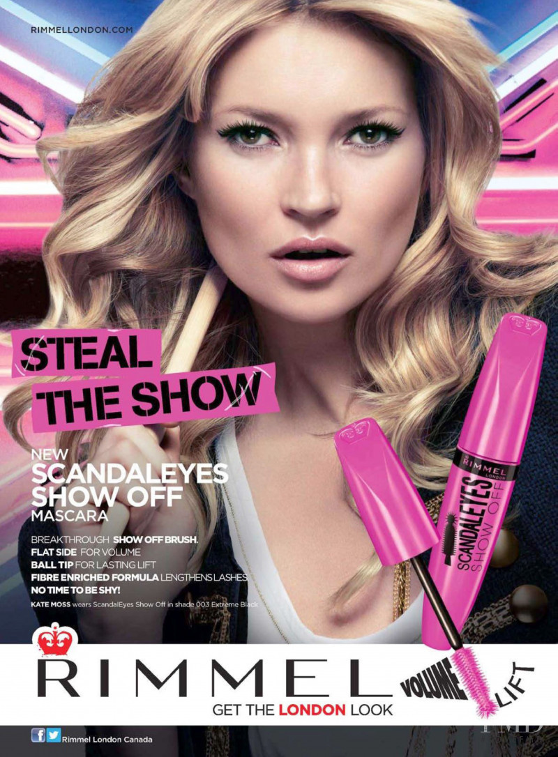 Kate Moss featured in  the Rimmel BB Dream advertisement for Spring/Summer 2013