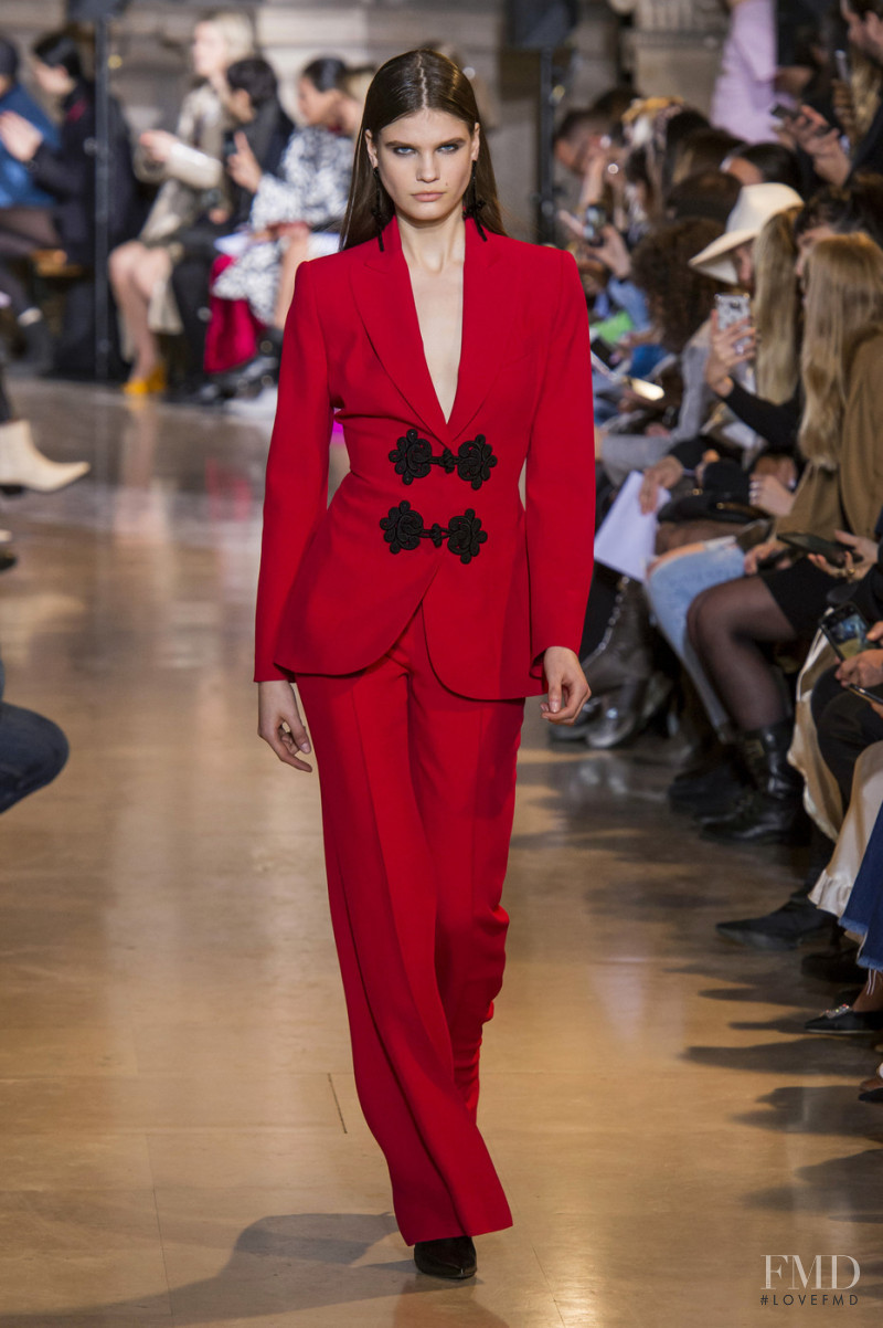Katya Lashko featured in  the Andrew Gn fashion show for Autumn/Winter 2019