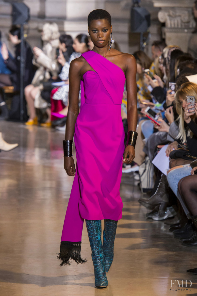 Ololade Ibrahim featured in  the Andrew Gn fashion show for Autumn/Winter 2019