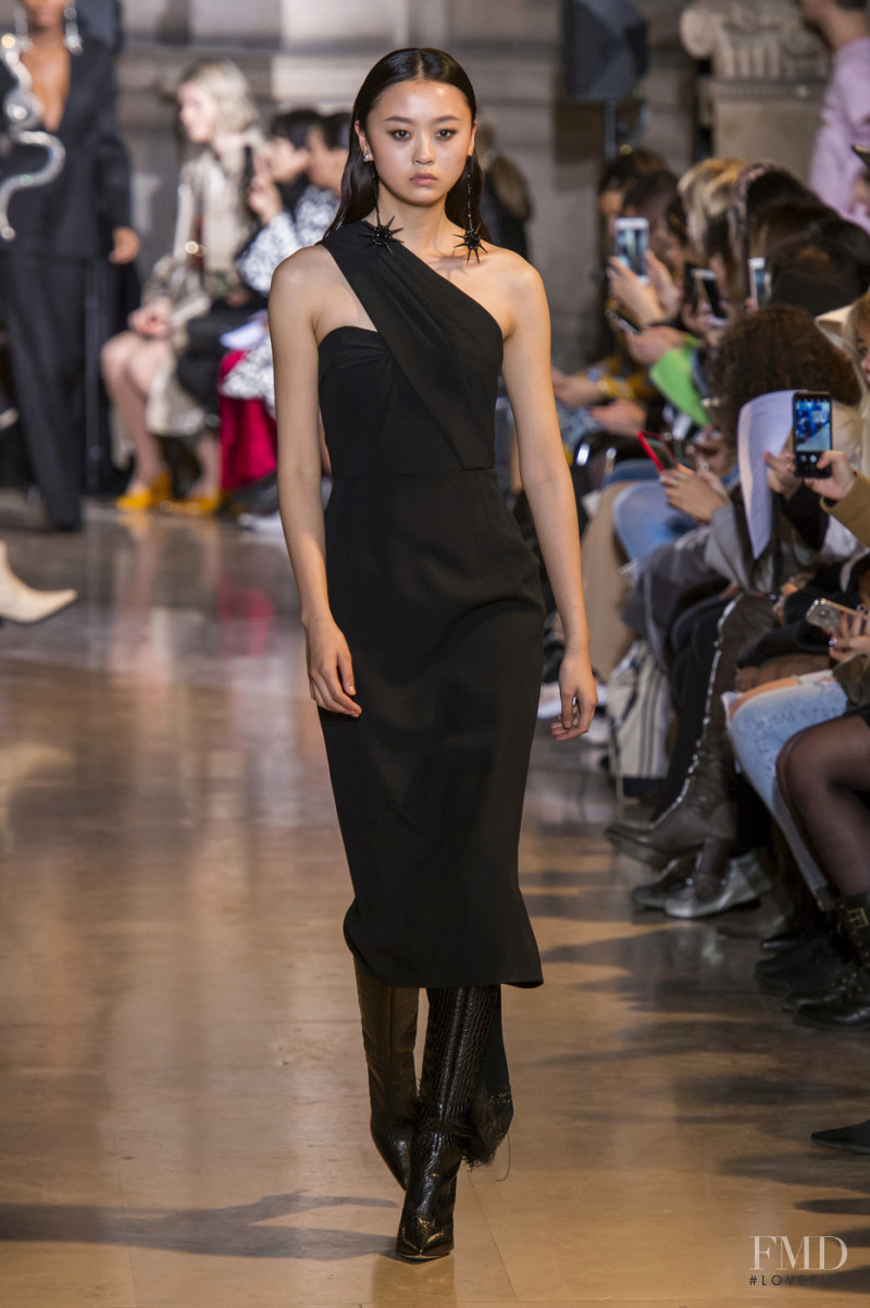 Xu Jing featured in  the Andrew Gn fashion show for Autumn/Winter 2019