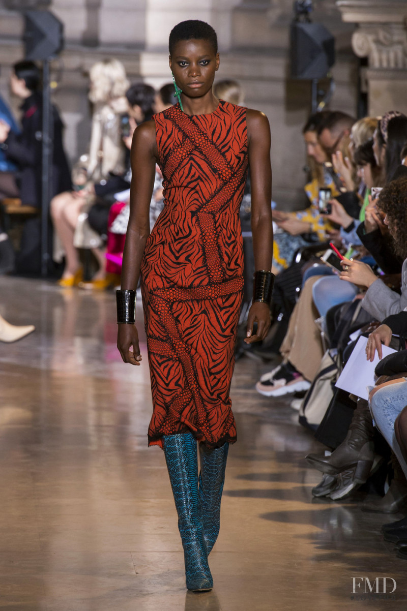 Ololade Ibrahim featured in  the Andrew Gn fashion show for Autumn/Winter 2019