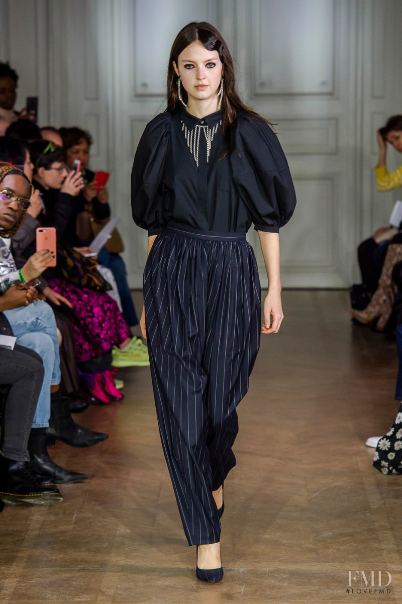 Kalyn Joy Waide featured in  the Lutz Huelle fashion show for Autumn/Winter 2019