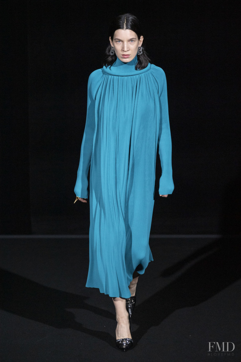 Veronika Baron featured in  the Balenciaga fashion show for Autumn/Winter 2019