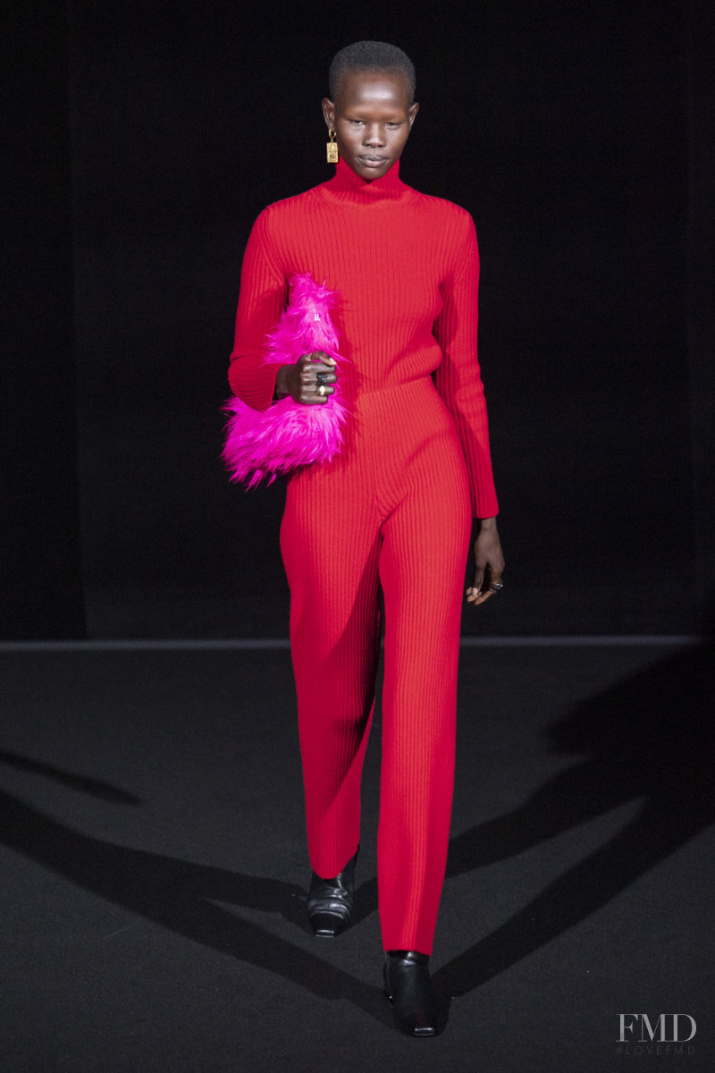 Shanelle Nyasiase featured in  the Balenciaga fashion show for Autumn/Winter 2019