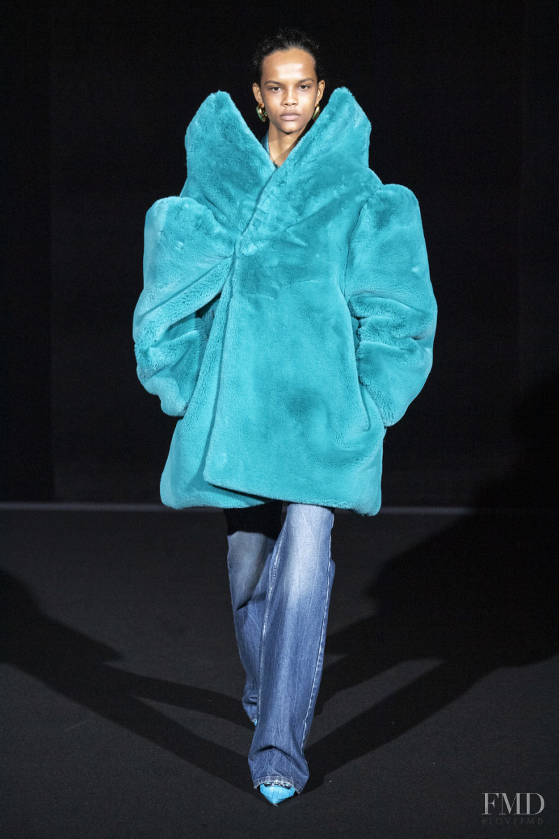 Natalia Montero featured in  the Balenciaga fashion show for Autumn/Winter 2019