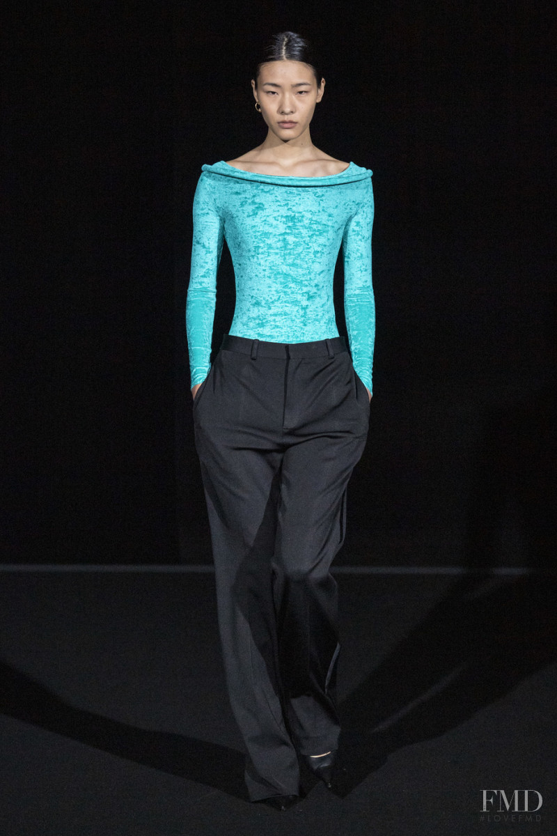 Rui Nan Dong featured in  the Balenciaga fashion show for Autumn/Winter 2019