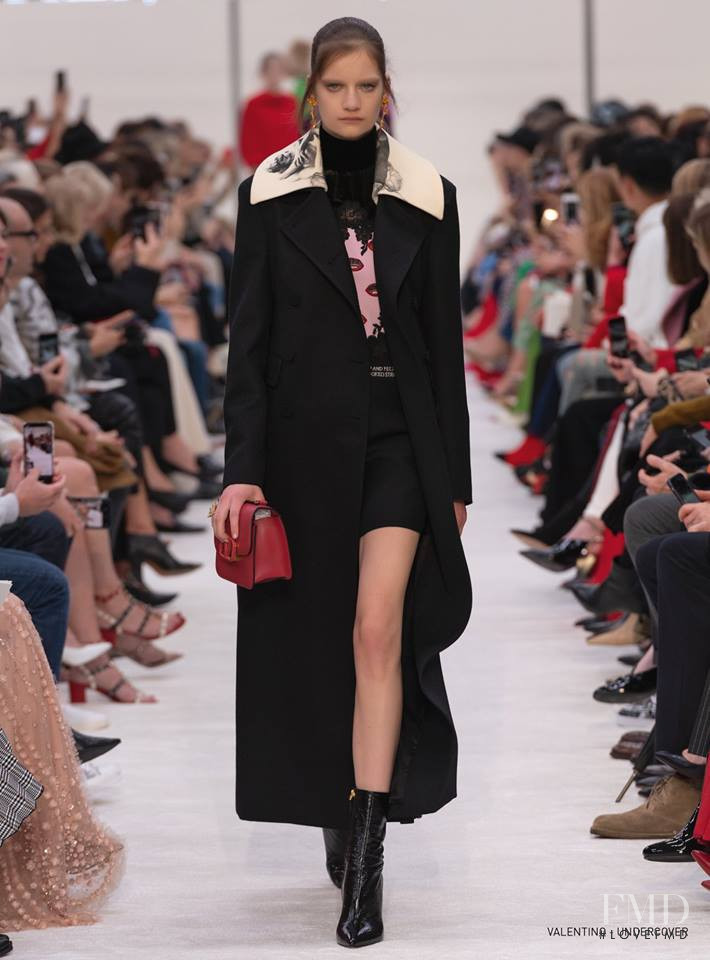 Alina Bolotina featured in  the Valentino fashion show for Autumn/Winter 2019