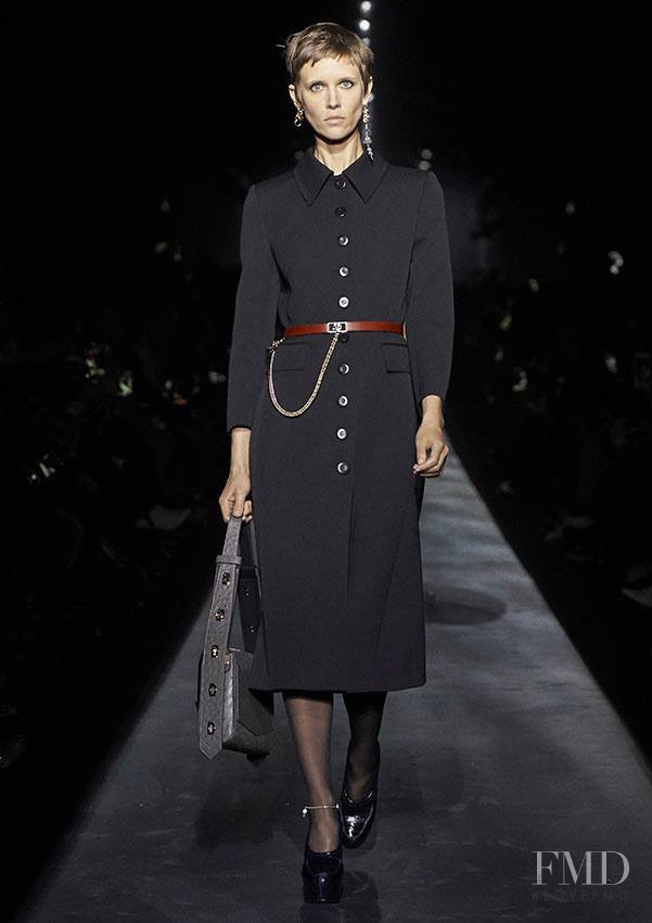 Marike Le Roux featured in  the Givenchy fashion show for Autumn/Winter 2019