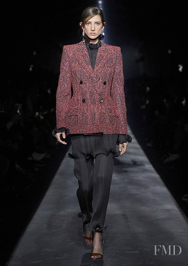Rachel Marx featured in  the Givenchy fashion show for Autumn/Winter 2019