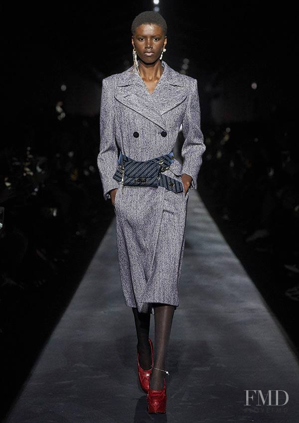 Yorgelis Marte featured in  the Givenchy fashion show for Autumn/Winter 2019