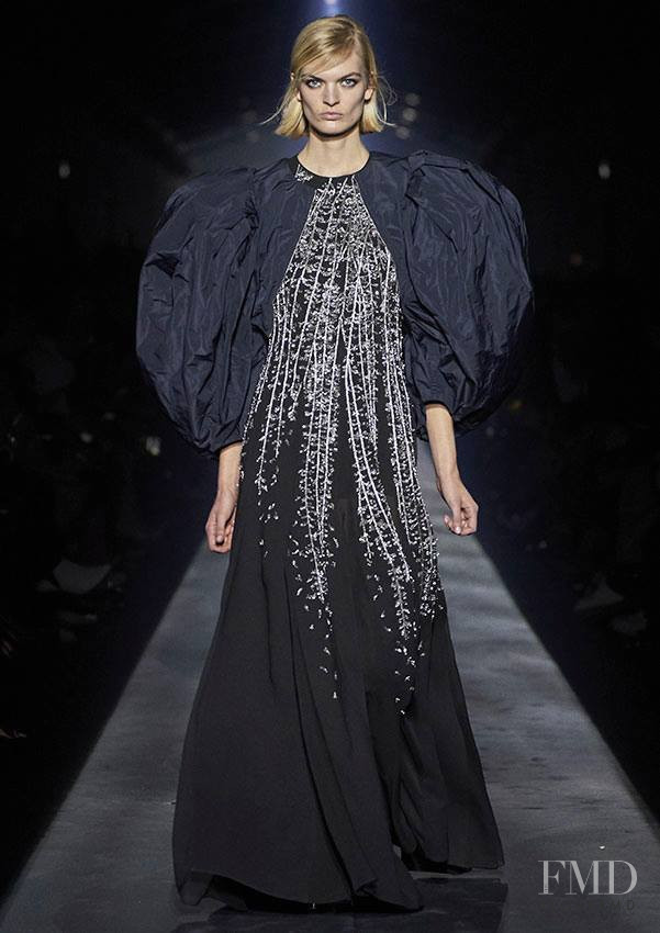 Juliane Grüner featured in  the Givenchy fashion show for Autumn/Winter 2019