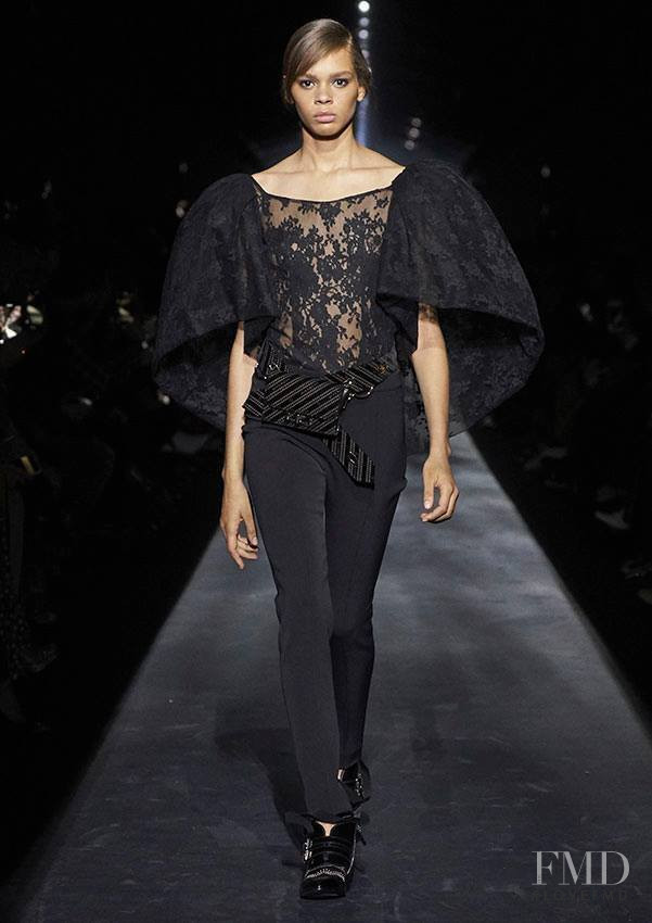 Hiandra Martinez featured in  the Givenchy fashion show for Autumn/Winter 2019