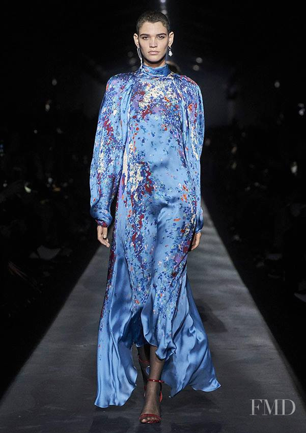 Kerolyn Soares featured in  the Givenchy fashion show for Autumn/Winter 2019