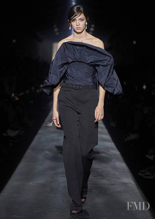 Maria Miguel featured in  the Givenchy fashion show for Autumn/Winter 2019