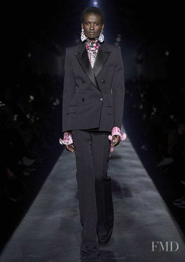 Aliet Sarah Isaiah featured in  the Givenchy fashion show for Autumn/Winter 2019