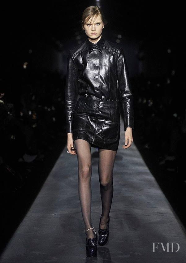 Maud Hoevelaken featured in  the Givenchy fashion show for Autumn/Winter 2019