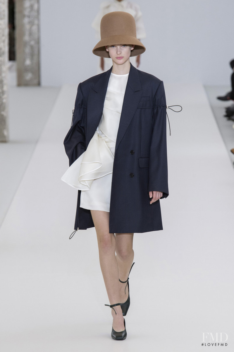 Sara Dijkink featured in  the Nina Ricci fashion show for Autumn/Winter 2019