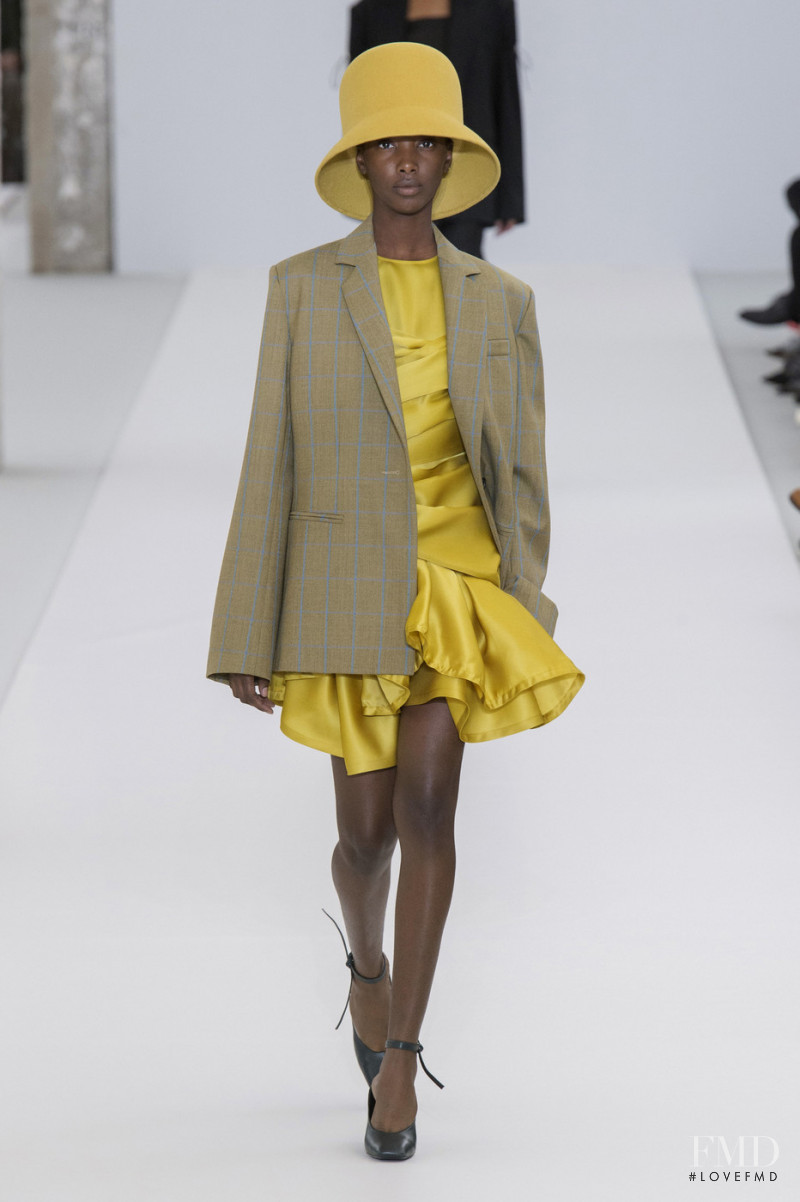 Shanniel Williams featured in  the Nina Ricci fashion show for Autumn/Winter 2019