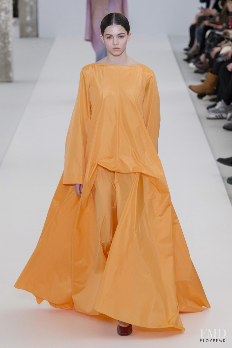 Maria Miguel featured in  the Nina Ricci fashion show for Autumn/Winter 2019