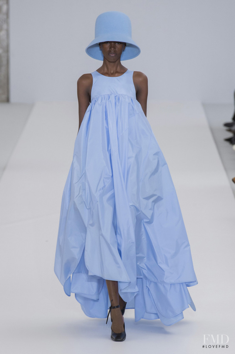 Yorgelis Marte featured in  the Nina Ricci fashion show for Autumn/Winter 2019