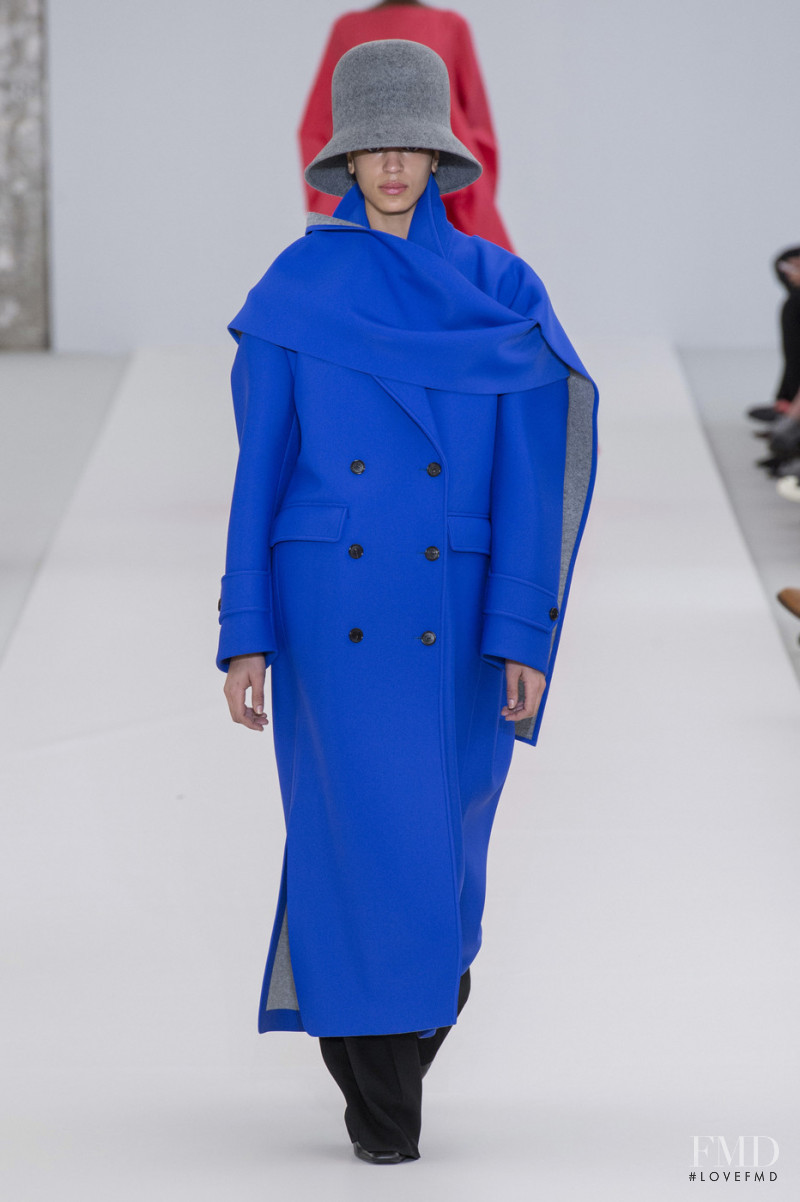 Indira Scott featured in  the Nina Ricci fashion show for Autumn/Winter 2019
