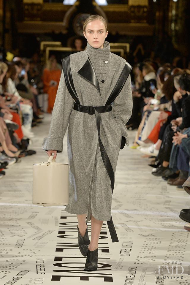 Josefine Lynderup featured in  the Stella McCartney fashion show for Autumn/Winter 2019