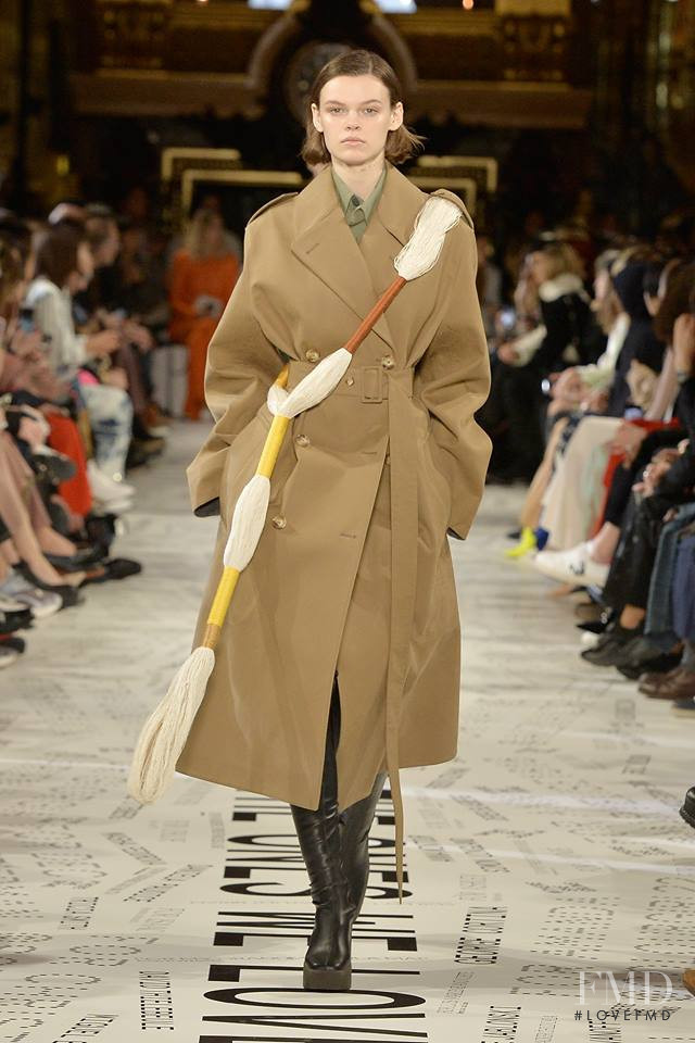 Cara Taylor featured in  the Stella McCartney fashion show for Autumn/Winter 2019