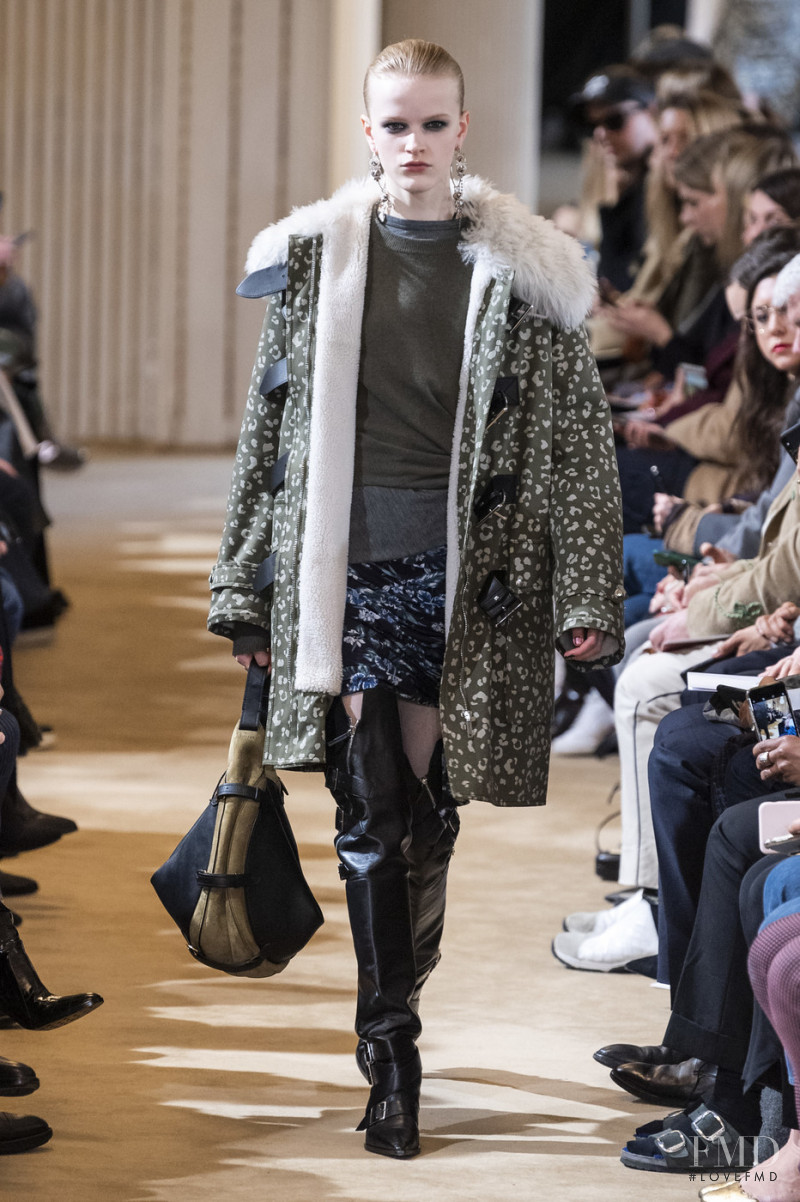 Hannah Motler featured in  the Altuzarra fashion show for Autumn/Winter 2019