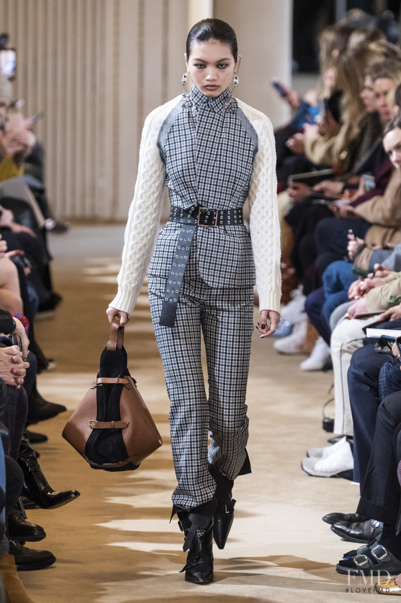 Chun Jin featured in  the Altuzarra fashion show for Autumn/Winter 2019