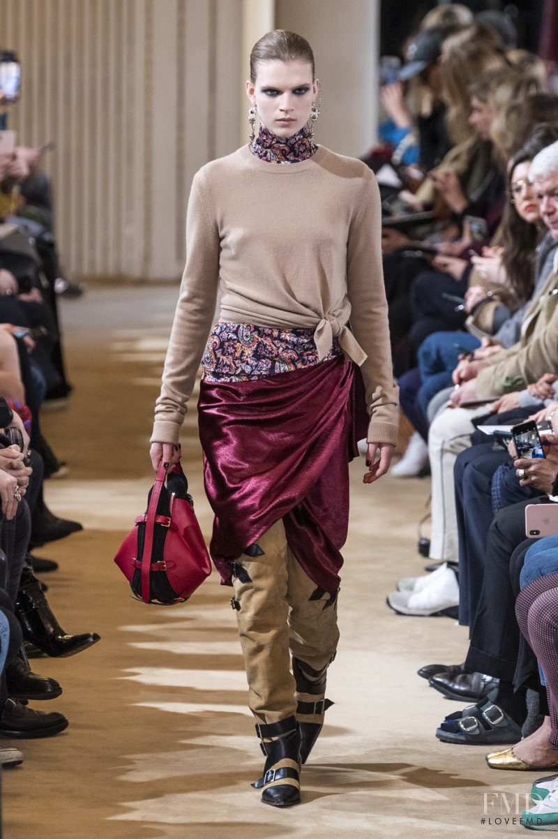 Sara Eirud featured in  the Altuzarra fashion show for Autumn/Winter 2019