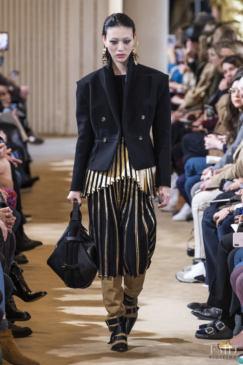 So Ra Choi featured in  the Altuzarra fashion show for Autumn/Winter 2019