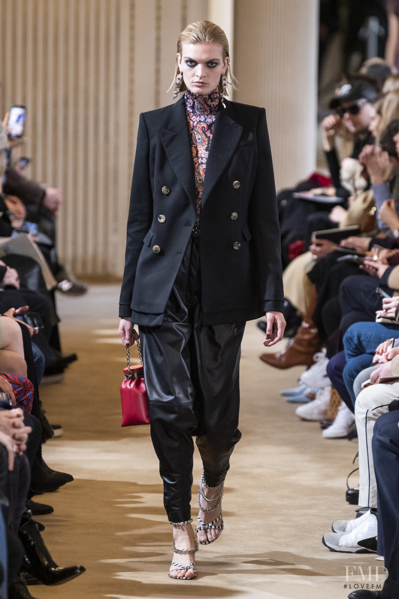 Juliane Grüner featured in  the Altuzarra fashion show for Autumn/Winter 2019