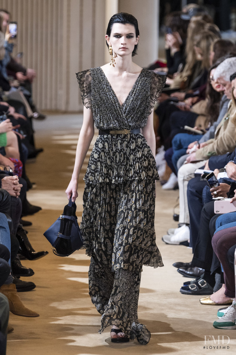 Lara Mullen featured in  the Altuzarra fashion show for Autumn/Winter 2019