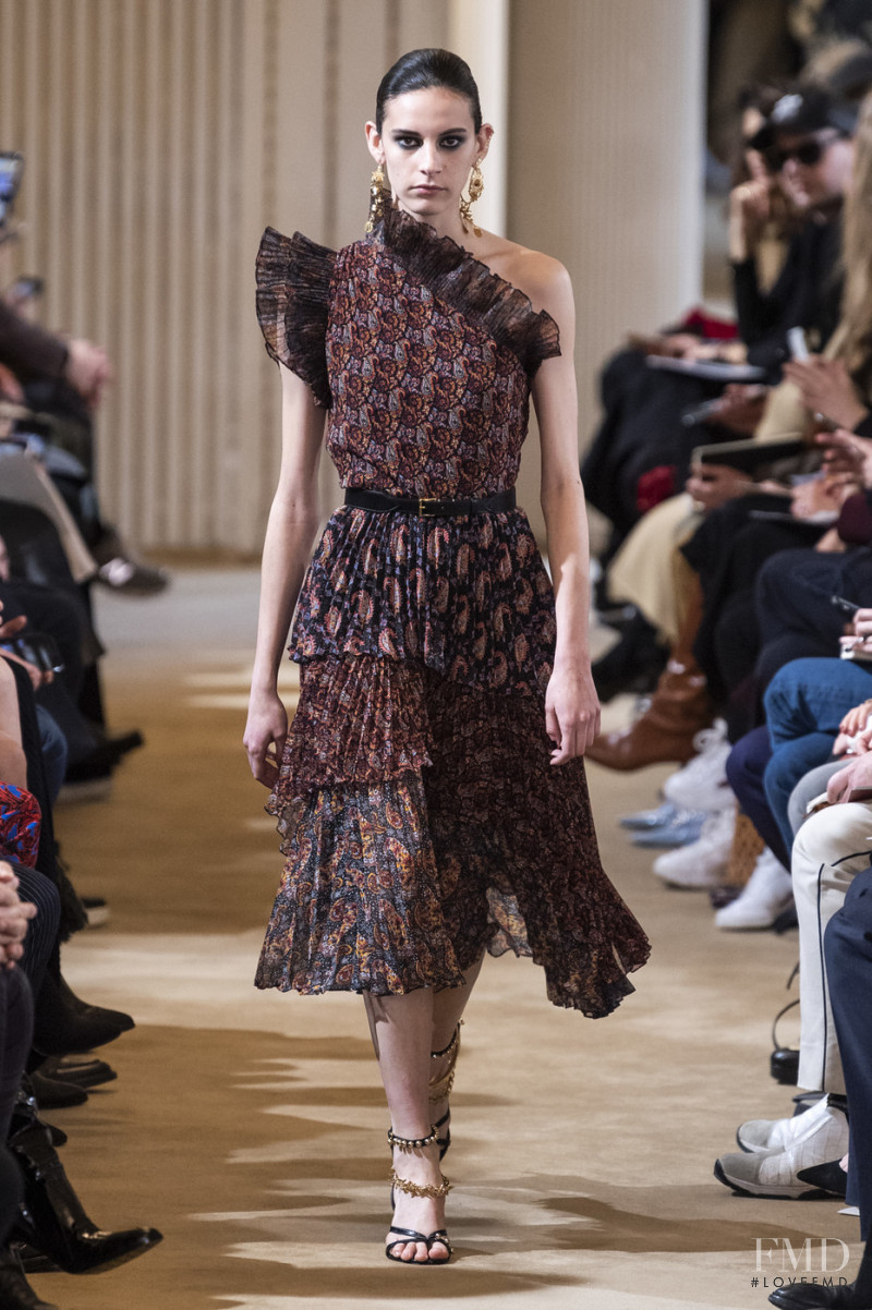 Cyrielle Lalande featured in  the Altuzarra fashion show for Autumn/Winter 2019