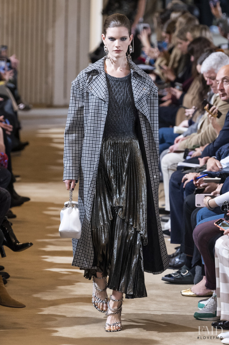 Carolina Burgin featured in  the Altuzarra fashion show for Autumn/Winter 2019