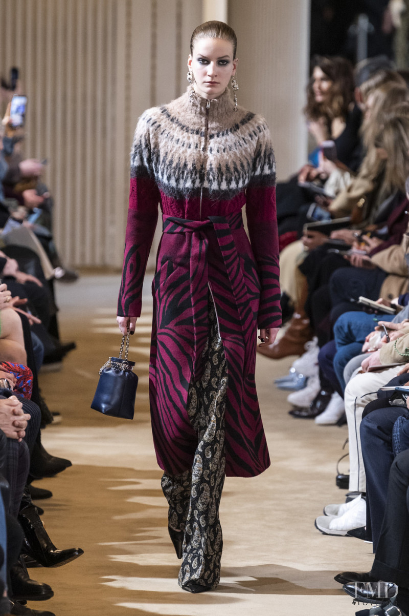 Alise Daugale featured in  the Altuzarra fashion show for Autumn/Winter 2019