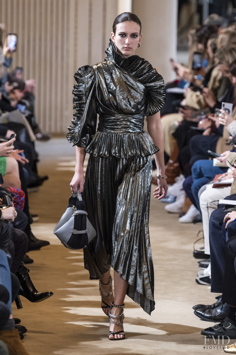 Chai Maximus featured in  the Altuzarra fashion show for Autumn/Winter 2019