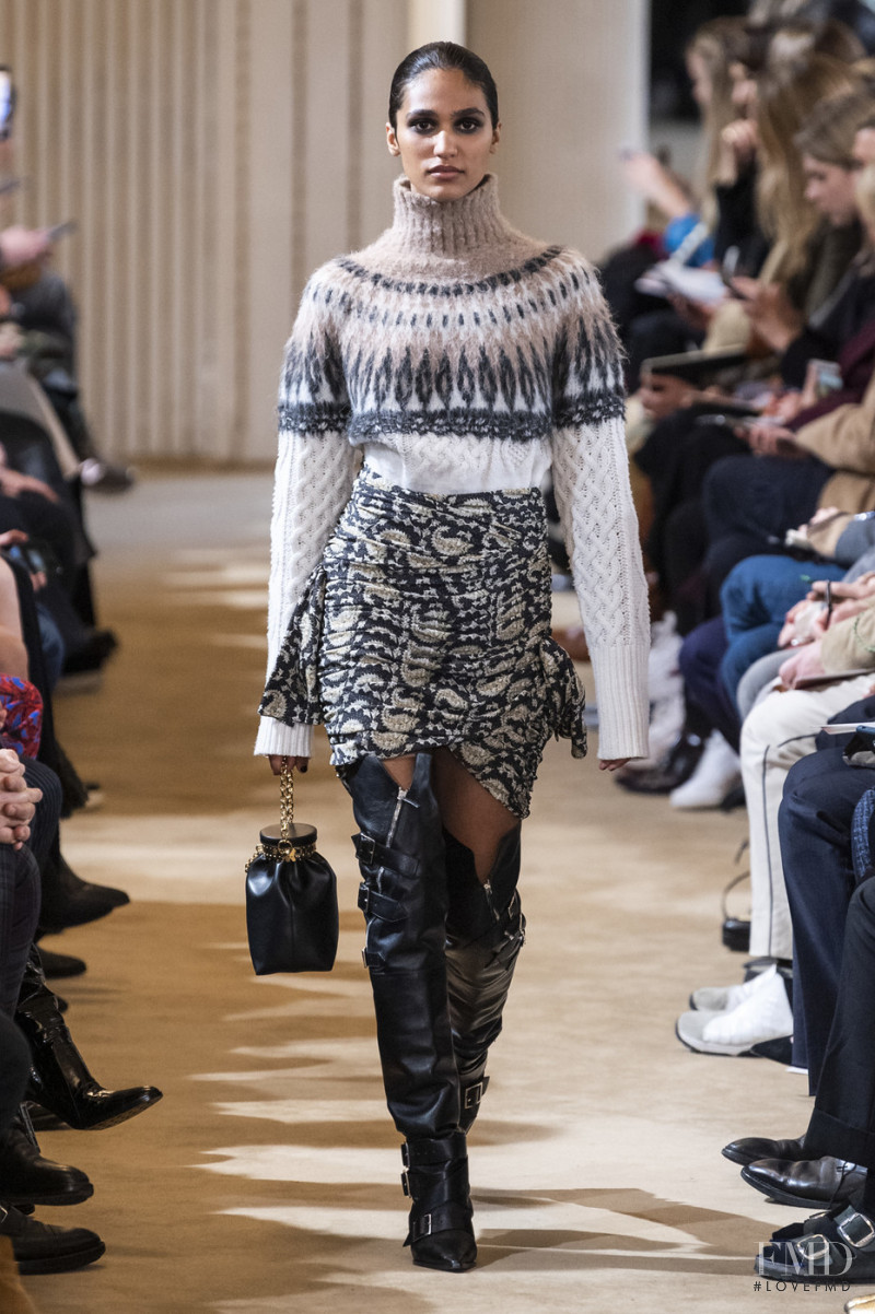 Hannah Wick featured in  the Altuzarra fashion show for Autumn/Winter 2019