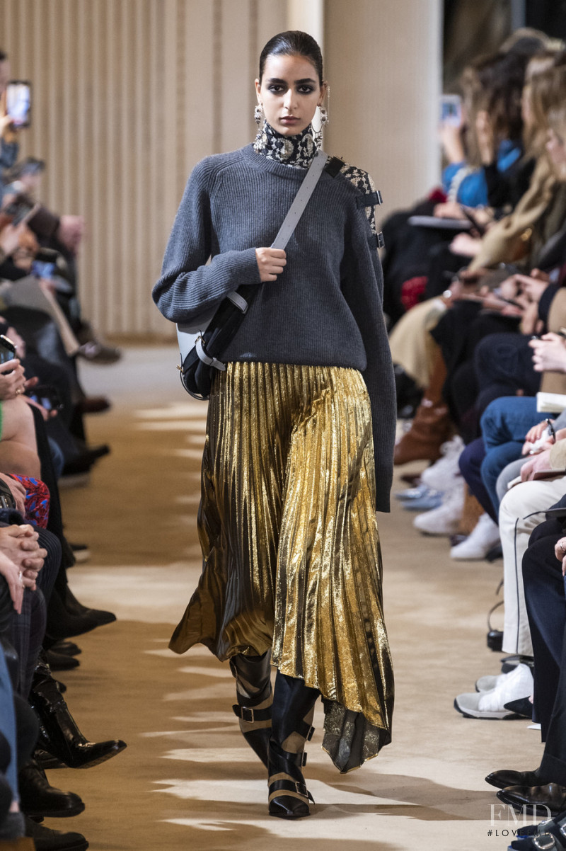 Nora Attal featured in  the Altuzarra fashion show for Autumn/Winter 2019