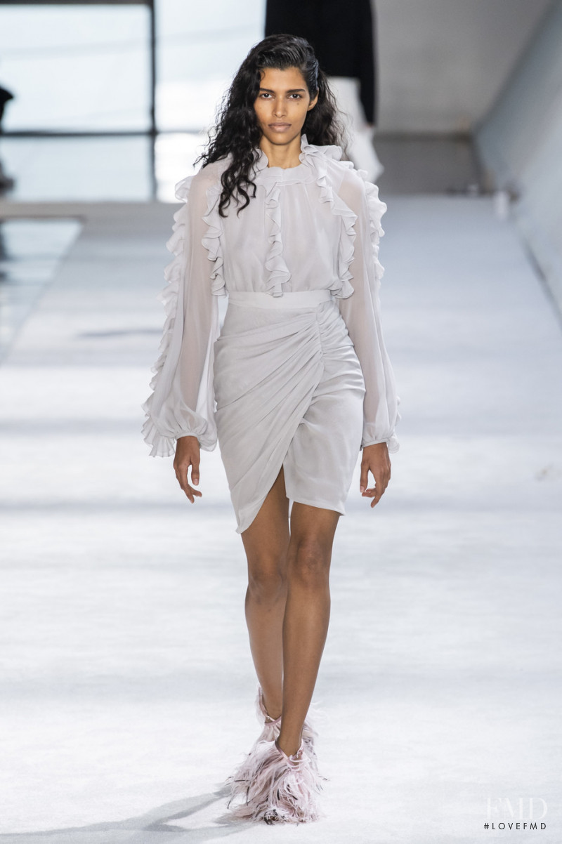 Pooja Mor featured in  the Giambattista Valli fashion show for Autumn/Winter 2019