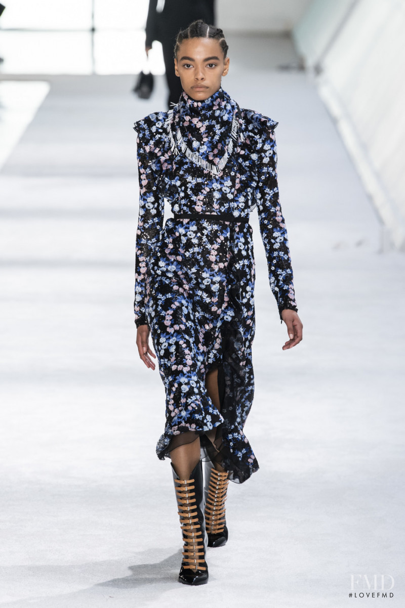 Alexis Sundman featured in  the Giambattista Valli fashion show for Autumn/Winter 2019