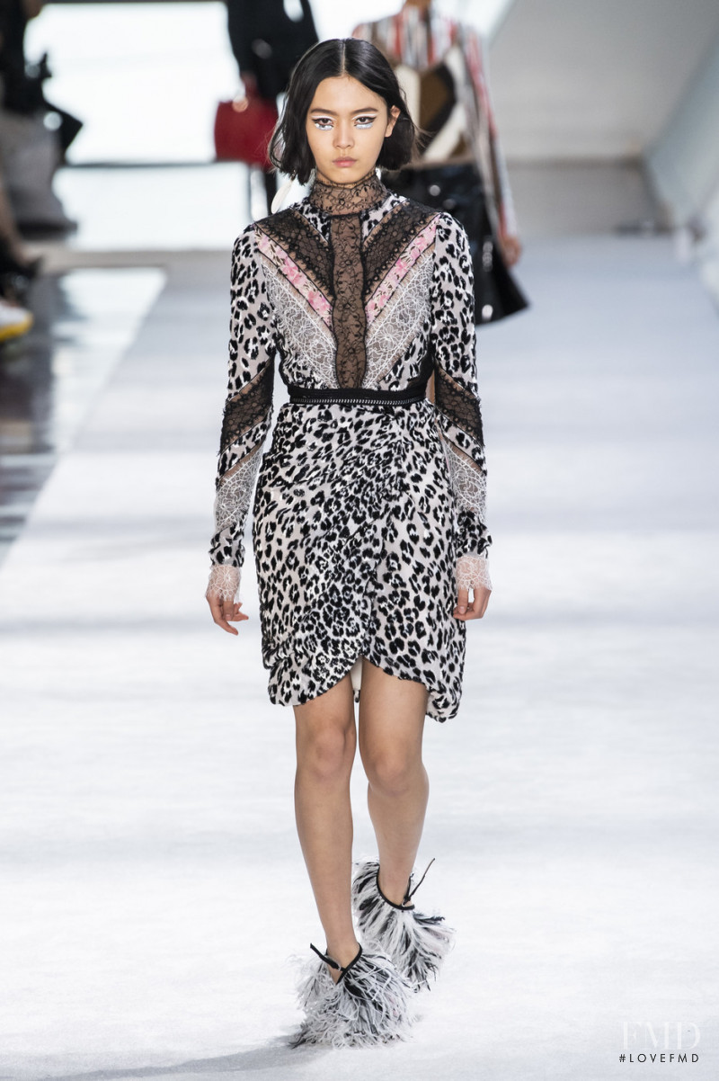 Jia Li Zhao featured in  the Giambattista Valli fashion show for Autumn/Winter 2019