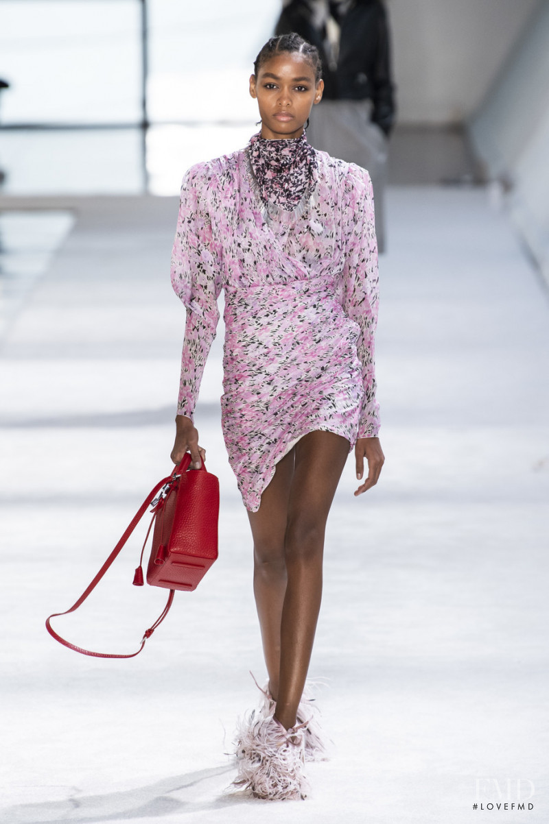 Blesnya Minher featured in  the Giambattista Valli fashion show for Autumn/Winter 2019