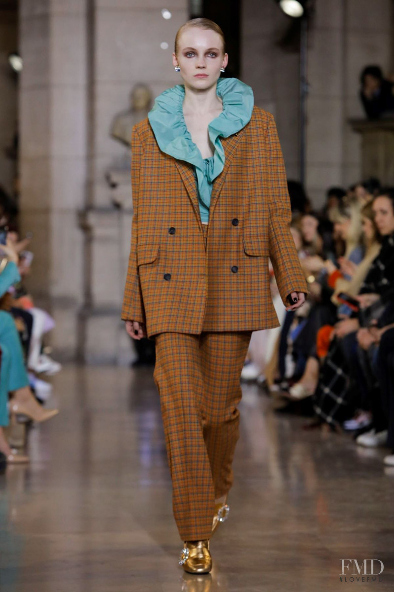 Lucan Gillespie featured in  the Paul et Joe fashion show for Autumn/Winter 2019