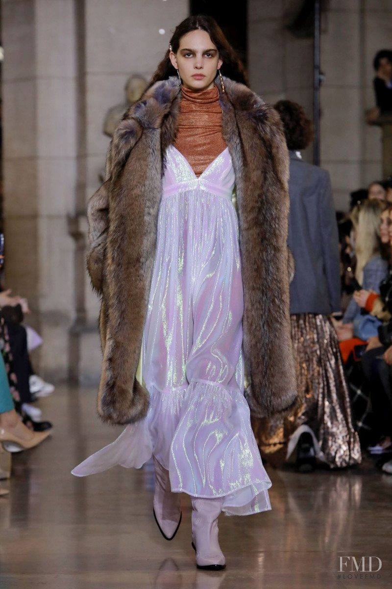 Matilde Buoso featured in  the Paul et Joe fashion show for Autumn/Winter 2019