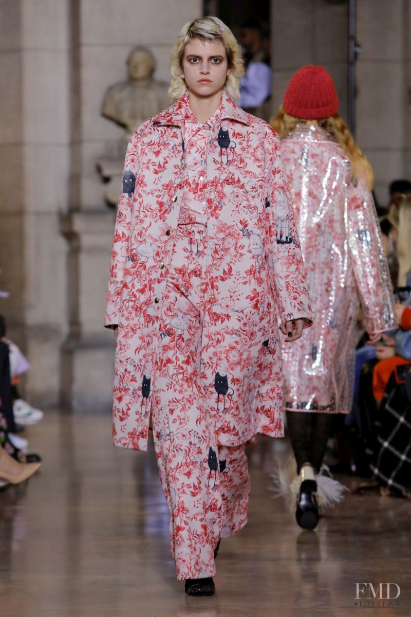 Martina Boaretto Giuliano featured in  the Paul et Joe fashion show for Autumn/Winter 2019