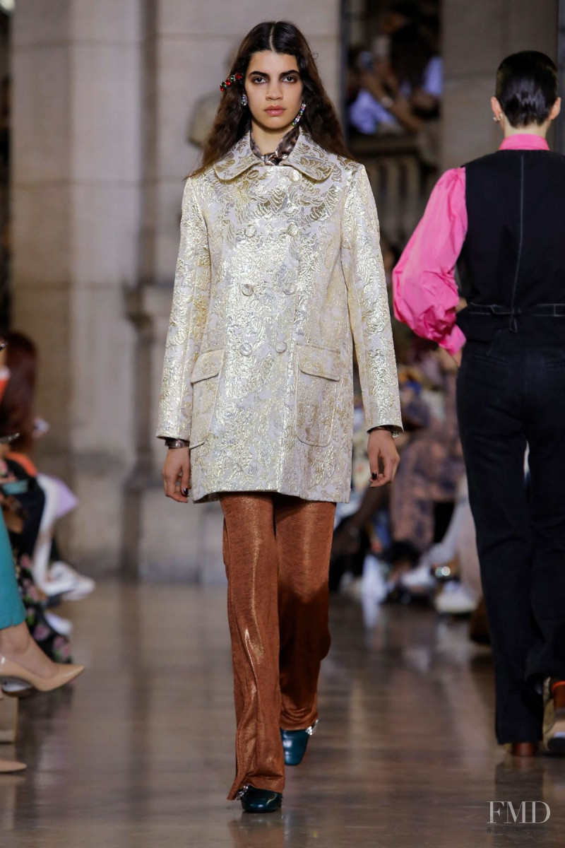 Irene Guarenas featured in  the Paul et Joe fashion show for Autumn/Winter 2019